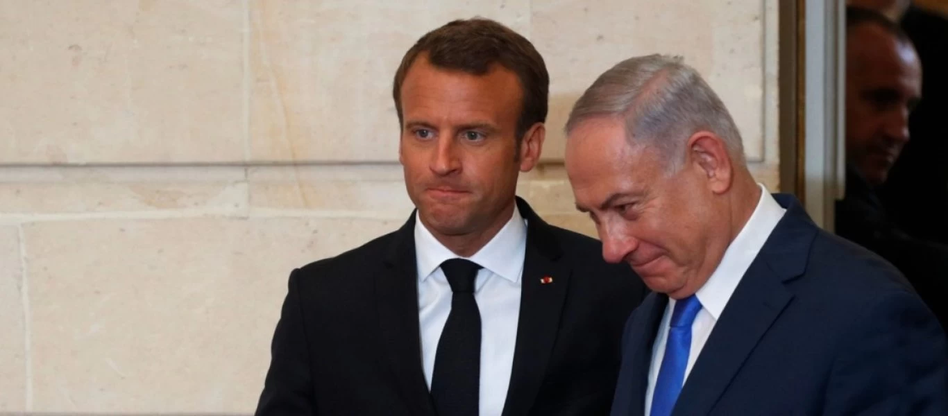 Τηλεφωνική επικοινωνία Ε.Μακρόν - Μ.Νετανιάχου - «Έκκληση για επιστροφή στην ειρήνη»